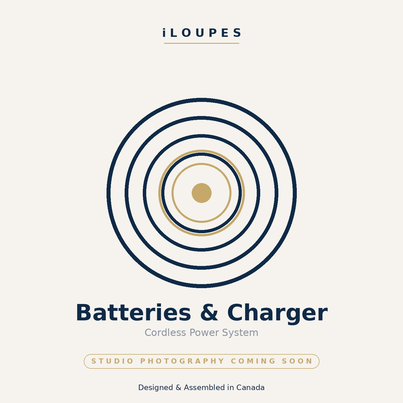 iLoupes Spotlight Batteries & Charger