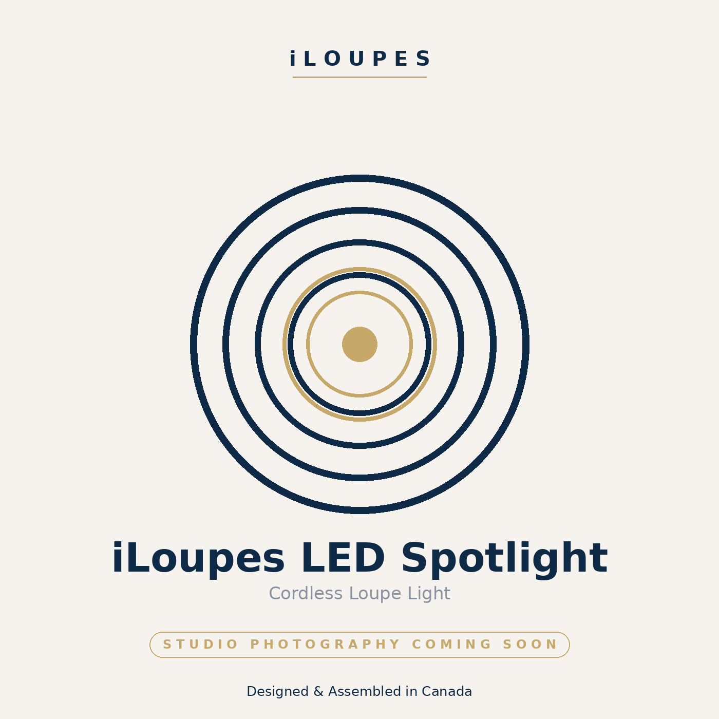 iLoupes LED Spotlight - Cordless Loupe Light